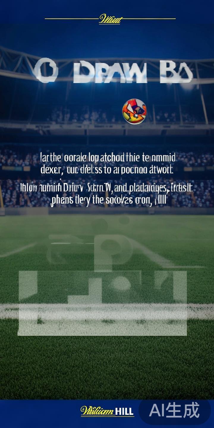 威廉希尔分析:如何正确看待足球比赛中的平局结果 在足球比赛的投注和分析中,平局一直是一个令人关心的